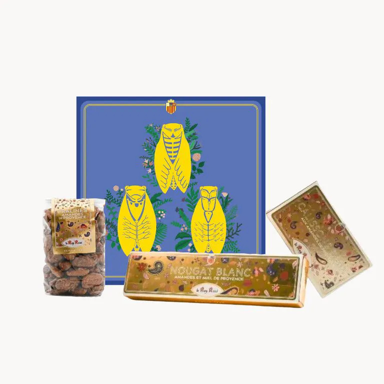 Box of 100% Provence almonds | Home · Le Roy René