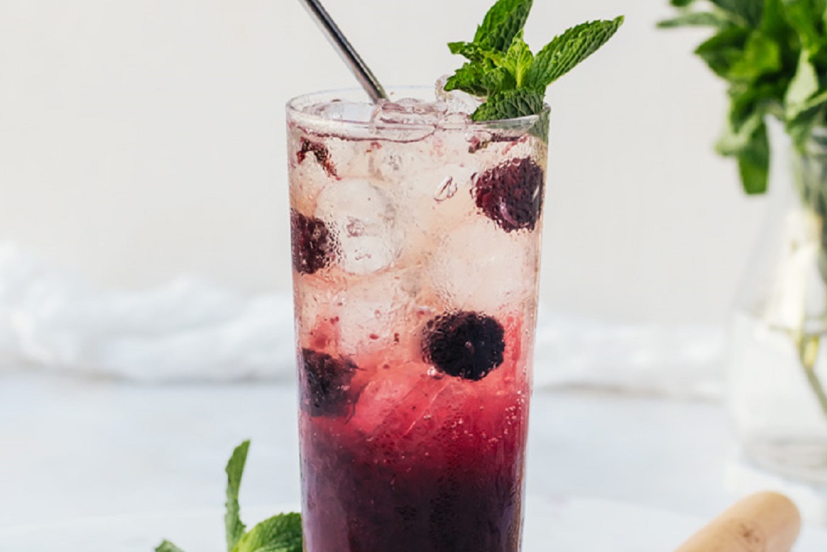 Mojito au cassis