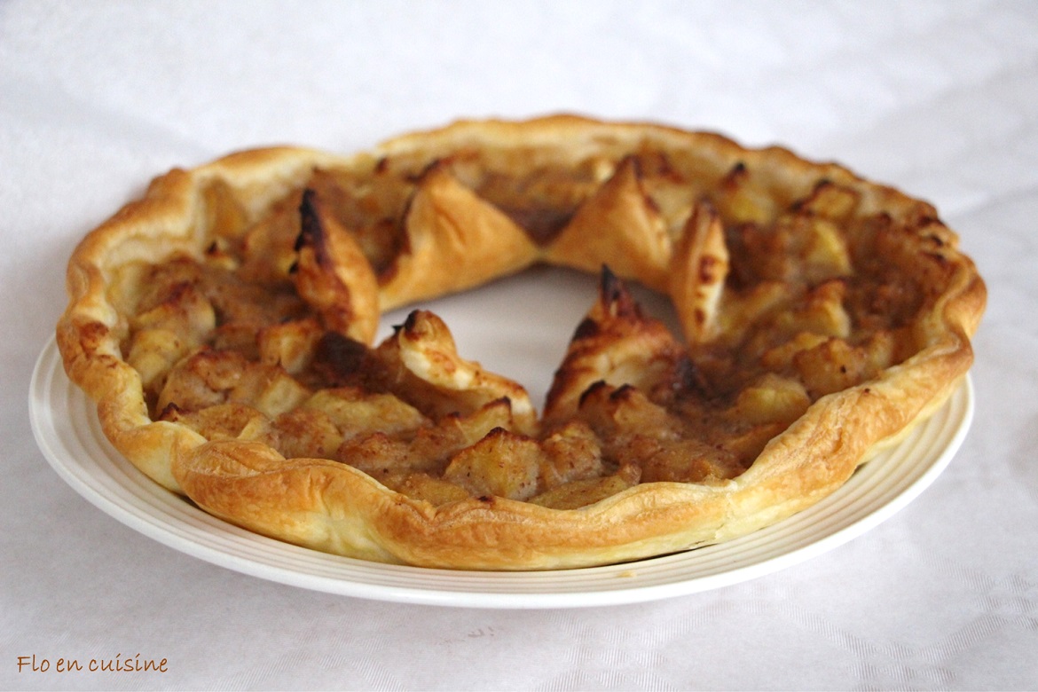 Couronne pomme & nougat noir