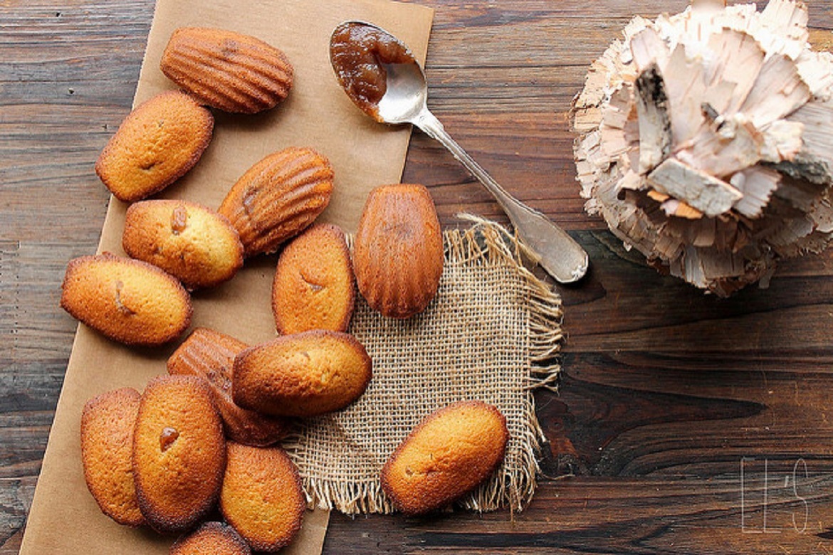 Madeleines crème de marrons