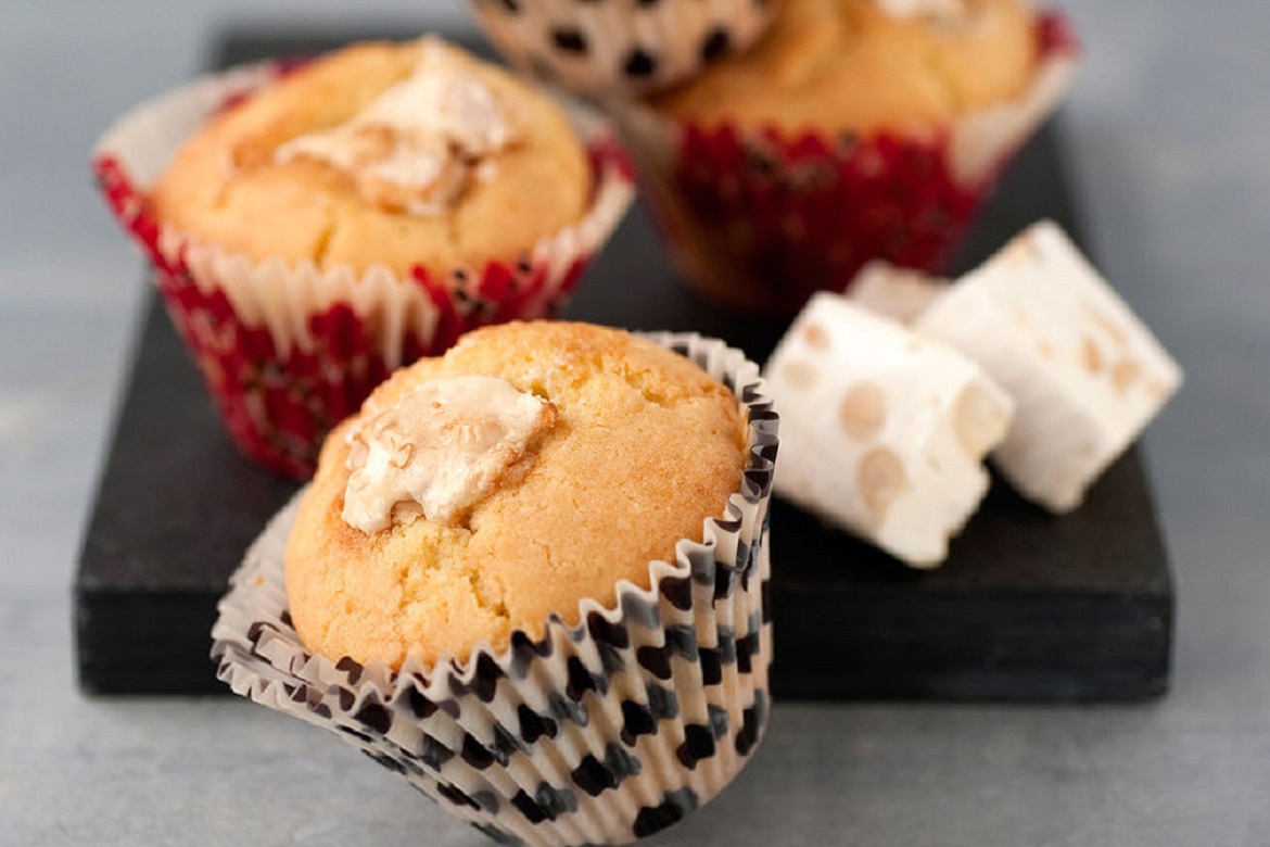 Muffins nougat blanc