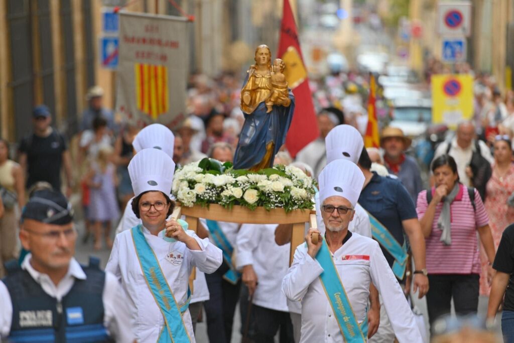 bénédiction des calissons à Aix